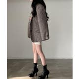 チェックオーバーテーラードジャケット【SHOPLIST限定 新作 春 秋 冬】 | SEU | 詳細画像14 