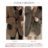 チェックオーバーテーラードジャケット【SHOPLIST限定 新作 春 秋 冬】 | SEU | 詳細画像2 
