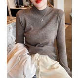 プチハイネックニットトップス【SHOPLIST限定 新作 春 秋 冬】 | SEU | 詳細画像24