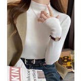 プチハイネックニットトップス【SHOPLIST限定 新作 春 秋 冬】 | SEU | 詳細画像3
