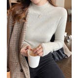 プチハイネックニットトップス【SHOPLIST限定 新作 春 秋 冬】 | SEU | 詳細画像16