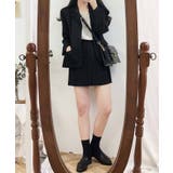 ドット柄ノーカラー七分袖ブラウス【SHOPLIST限定 新作 春 夏 秋】 | SEU | 詳細画像27