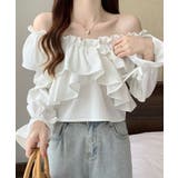 マルチWAYオフショルフリルリボンショート丈ブラウス【SHOPLIST限定 新作… | SEU | 詳細画像6 