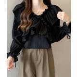 マルチWAYオフショルフリルリボンショート丈ブラウス【SHOPLIST限定 新作… | SEU | 詳細画像21 