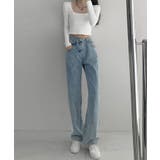 ウエストクロスストレートワイドパンツ | SEU | 詳細画像15 