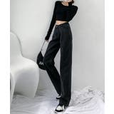 ウエストクロスストレートワイドパンツ | SEU | 詳細画像31 