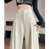 サイドリボンセミワイドスラックス【SHOPLIST限定 新作 春 夏 秋 冬】 | SEU | 詳細画像12 