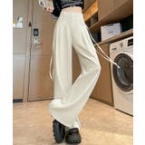 サイドリボンセミワイドスラックス【SHOPLIST限定 新作 春 夏 秋 冬】 | SEU | 詳細画像8 