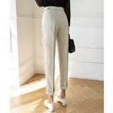 【ウエストベルト付き】9分丈テーパードパンツ【SHOPLIST限定 新作 春 | SEU | 詳細画像6 