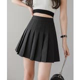 ブラック | プリーツスカート ミニスカート【SHOPLIST限定 新作 春 夏 秋 冬】 | SEU