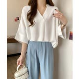 体型カバードルマンスリーブブラウス【SHOPLIST限定 新作 春 夏 秋】 | SEU | 詳細画像4