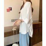 体型カバードルマンスリーブブラウス【SHOPLIST限定 新作 春 夏 秋】 | SEU | 詳細画像6