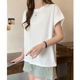 フレンチスリーブTシャツ【SHOPLIST限定 新作 春 夏 秋】 | SEU | 詳細画像5