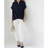 キーネックシフォンブラウス【SHOPLIST限定 新作 春 夏 秋】 | SEU | 詳細画像10