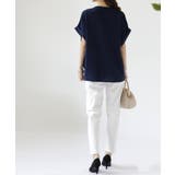 キーネックシフォンブラウス【SHOPLIST限定 新作 春 夏 秋】 | SEU | 詳細画像11