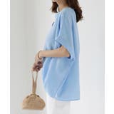 キーネックシフォンブラウス【SHOPLIST限定 新作 春 夏 秋】 | SEU | 詳細画像6