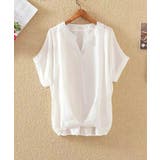 キーネックシフォンブラウス【SHOPLIST限定 新作 春 夏 秋】 | SEU | 詳細画像15