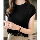 フレンチスリーブリブニットトップス【SHOPLIST限定 新作 春 夏 秋】 | SEU | 詳細画像5
