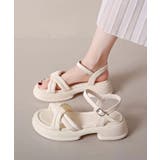 【22 5cm 24cm】太ヒールストラップサンダル【SHOPLIST限定 | SEU | 詳細画像3 