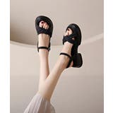 【22 5cm 24cm】太ヒールストラップサンダル【SHOPLIST限定 | SEU | 詳細画像13 