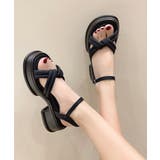 【22 5cm 24cm】太ヒールストラップサンダル【SHOPLIST限定 | SEU | 詳細画像22 