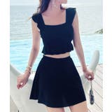 ビスチェとフレアスカートの水着セット | SEU | 詳細画像3