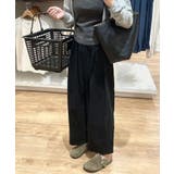 裏起毛コーデュロイ タックワイドパンツ【SHOPLIST限定 新作 | SEU | 詳細画像14 