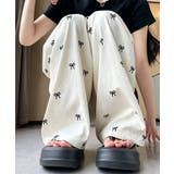 ウエストレースリボン総柄イージーパンツ【SHOPLIST限定 新作 春 | SEU | 詳細画像19