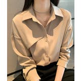 ゆるシルエット長袖シャツブラウス【SHOPLIST限定 新作 春 夏 秋 冬】 | SEU | 詳細画像16