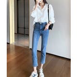 ゆるシルエット長袖シャツブラウス【SHOPLIST限定 新作 春 夏 秋 冬】 | SEU | 詳細画像6