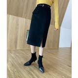 【ベルト付き】サイドスリットタイトスカート【SHOPLIST限定 新作 春 | SEU | 詳細画像9 