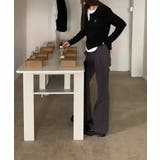 レイヤード風キーネックデザイントップス【SHOPLIST限定 新作 春 | SEU | 詳細画像19 