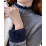 【裏起毛】フリルハイネックニットプルオーバー【SHOPLIST限定 新作 春 | SEU | 詳細画像15
