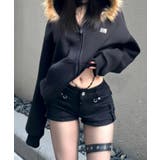 裏微起毛ファーフードジップスウェットパーカー 【SHOPLIST限定 新作 | SEU | 詳細画像13