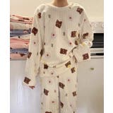 【上下セット】ふわもこリブフランネルルームウェア2点セット【SHOPLIST限定… | SEU | 詳細画像10