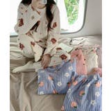 【上下セット】ふわもこリブフランネルルームウェア2点セット【SHOPLIST限定… | SEU | 詳細画像11