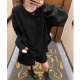 【セットアップ】ブークレニットショートパンツ クルーネックプルオーバー【SHOP… | SEU | 詳細画像27