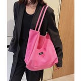 ピンク | 【大容量】ワンショルダー ナチュラルトートバッグ【SHOPLIST限定 新作 | SEU