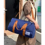 ネイビー | 【3WAY】シューズ収納付き大容量ボストンバッグ 撥水 トラベルバッグ【SHOP… | SEU