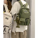 多機能ポケット付きナイロンデイパック バックパック【SHOPLIST限定 新作 | SEU | 詳細画像22