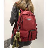 多機能ポケット付きナイロンデイパック バックパック【SHOPLIST限定 新作 | SEU | 詳細画像21
