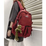多機能ポケット付きナイロンデイパック バックパック【SHOPLIST限定 新作 | SEU | 詳細画像20
