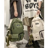 多機能ポケット付きナイロンデイパック バックパック【SHOPLIST限定 新作 | SEU | 詳細画像8