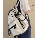 【2WAY仕様】撥水加工×軽量0 54kg 多収納2層式PC対応ユニセックスバッ… | SEU | 詳細画像4