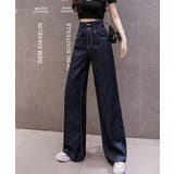 ハイウエスト×ダブルベルトデザインハイウエストデニム【SHOPLIST限定 新作… | SEU | 詳細画像4 