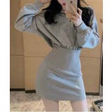フード付きハーフジップ長袖タイトミニワンピース【SHOPLIST限定 新作 春 | SEU | 詳細画像29 