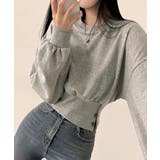 トレーナー スウェット ショート丈プルオーバー | SEU | 詳細画像14 