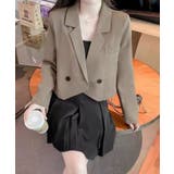 ショート丈テーラードジャケット【SHOPLIST限定 新作 春 秋 冬】 | SEU | 詳細画像18 