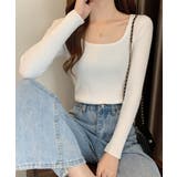 Uネックリブニットトップス【SHOPLIST限定 新作 春 夏 秋 冬】 | SEU | 詳細画像24 