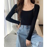 Uネックリブニットトップス【SHOPLIST限定 新作 春 夏 秋 冬】 | SEU | 詳細画像6 